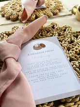 Load image into Gallery viewer, A little dumplin' is on the way "A Message from the bump" card