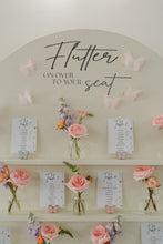 Load image into Gallery viewer, Floral Table Seating Cards