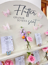 Load image into Gallery viewer, Floral Table Seating Cards