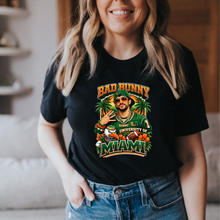 Load image into Gallery viewer, Bad Bunny x Miami Hurricanes Graphic T-Shirt