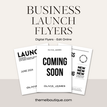 Load image into Gallery viewer, Business Launch Flyers