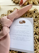 Load image into Gallery viewer, A little dumplin' is on the way "A Message from the bump" card