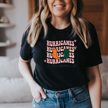 Load image into Gallery viewer, Miami Hurricane retro script heart