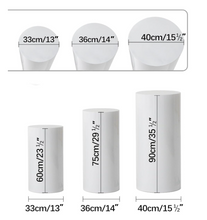 Load image into Gallery viewer, Cylinder Display Pedestal Cake/ Dessert Stand RENTAL