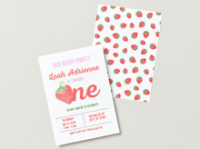 Load image into Gallery viewer, Our Berry Sweet Invitation