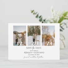 Load image into Gallery viewer, Minimalist Save the date