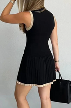 Load image into Gallery viewer, Charlotte Round Neck Knit A-Line Midi Dress