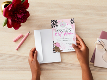 Load image into Gallery viewer, Cowgirl Rodeo Birthday Invitation