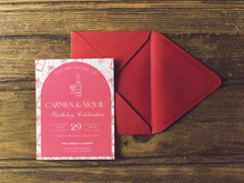 Load image into Gallery viewer, Rosé & Radiance: A Sparkling Birthday Affair Invitation
