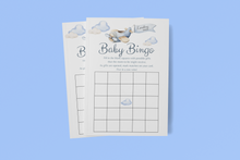 Load image into Gallery viewer, Landing Soon Baby Shower BINGO Game