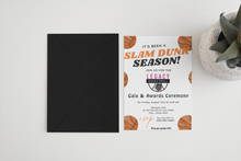 Load image into Gallery viewer, Basketball Banquet Invitation
