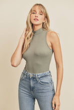 Load image into Gallery viewer, Eden Mock Neck Tank Bodysuit