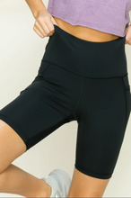 Load image into Gallery viewer, Rachel High Waisted Biker Shorts
