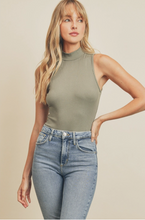 Load image into Gallery viewer, Eden Mock Neck Tank Bodysuit