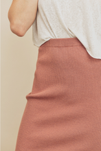 Load image into Gallery viewer, Raven Pencil Midi Skirt