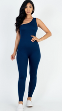 Load image into Gallery viewer, Serenity One Shoulder Jumpsuit
