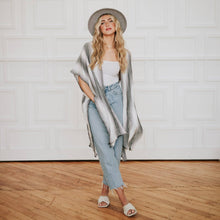 Load image into Gallery viewer, Vertical Endeavors Striped Kimono