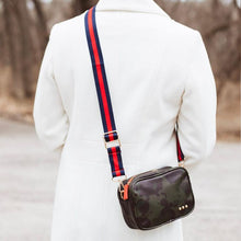 Load image into Gallery viewer, Carlie Camo Faux Leather Crossbody