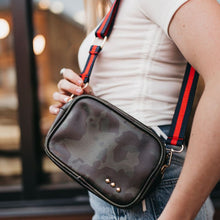 Load image into Gallery viewer, Carlie Camo Faux Leather Crossbody