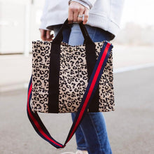 Load image into Gallery viewer, Sofia Canvas Crossbody Tote