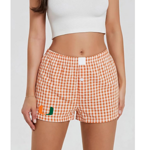 UM - Canes Gingham Shorts