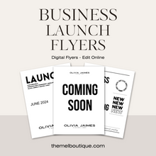 Load image into Gallery viewer, Business Launch Flyers
