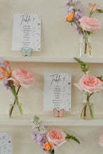 Load image into Gallery viewer, Floral Table Seating Cards
