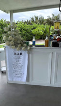 Load image into Gallery viewer, The Bar Menu Fabric Banner
