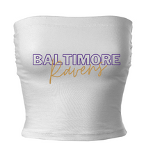 Load image into Gallery viewer, Baltimore Ravens Tube Top
