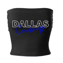 Load image into Gallery viewer, Dallas Cowboys Tube Top
