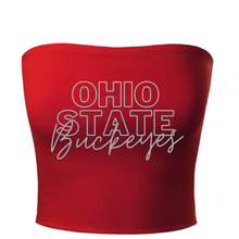 Load image into Gallery viewer, Ohio State Buckeyes Tube Top
