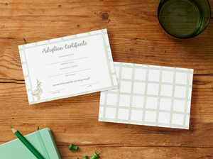 Silly Goose Adoption Certificate