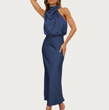 Load image into Gallery viewer, Meredith Halter Formal Midi Dress
