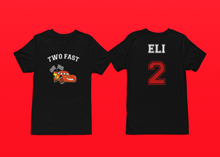 Load image into Gallery viewer, Lightening McQueen Two Fast
