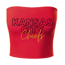 Load image into Gallery viewer, Kansas City Chiefs Tube Top
