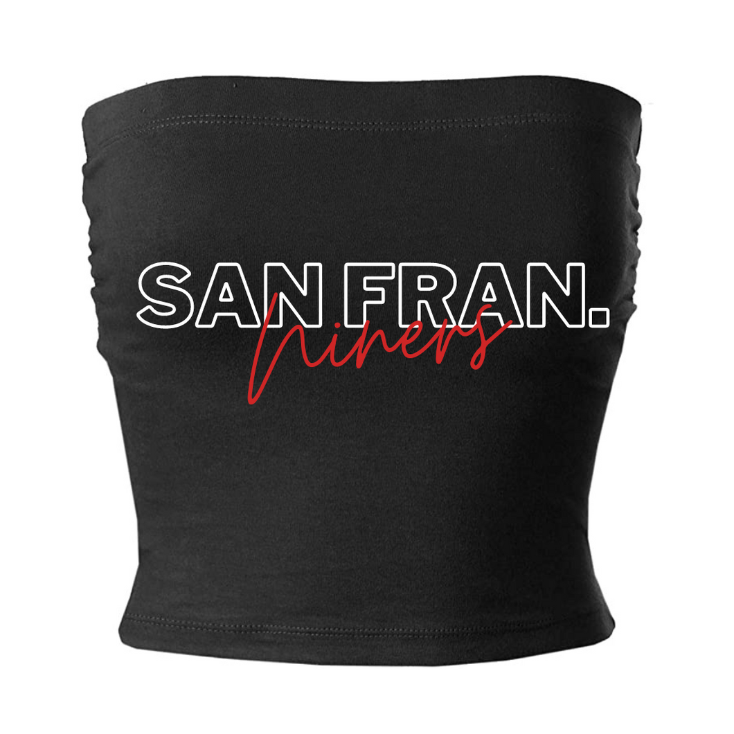 San Francisco Niners Tube top