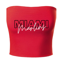 Load image into Gallery viewer, Miami Marlins Tube Top
