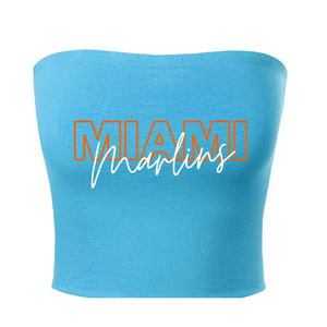 Miami Marlins Tube Top