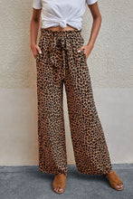 Load image into Gallery viewer, Leopard Wide Pants
