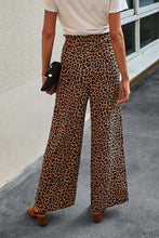 Load image into Gallery viewer, Leopard Wide Pants
