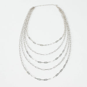 Peel Back The Layers Chainlink Necklace