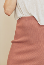 Load image into Gallery viewer, Raven Pencil Midi Skirt
