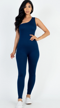 Load image into Gallery viewer, Serenity One Shoulder Jumpsuit
