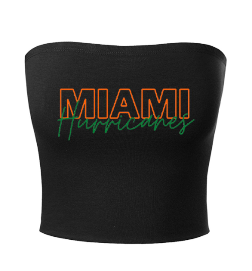 Miami Hurricane Tube top