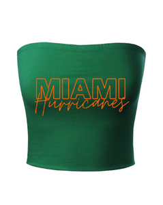 Miami Hurricane Tube top