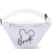 Load image into Gallery viewer, Mickey Bridal Fanny Pack
