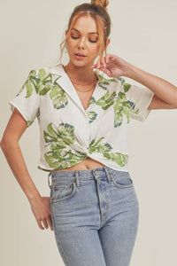 Eva Leaf Blouse