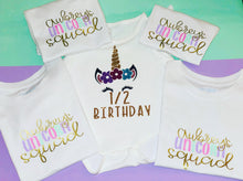 Load image into Gallery viewer, Unicorn 1/2 Birthday
