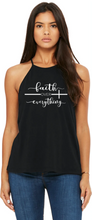 Load image into Gallery viewer, Faith over everything High Neck Tank
