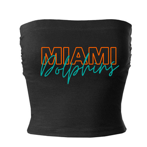 Miami Dolphins Tube Top